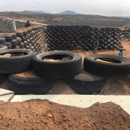 Earthship Encounter Taos, New Mexico Topview 