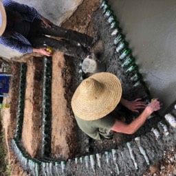 Earthship Build | Puerto Rico | Phase 7 Entry Stair